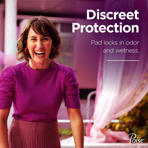 Poise® Maximum Bladder Control Pad, 12.9 Inch Length Poise® Fresh Protection™
