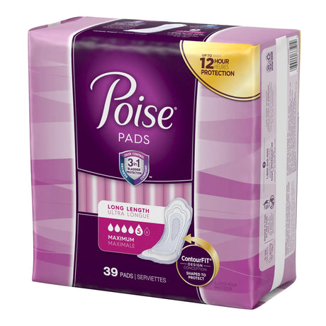 Poise® Maximum Bladder Control Pad, 14.6 Inch Length - getMovility