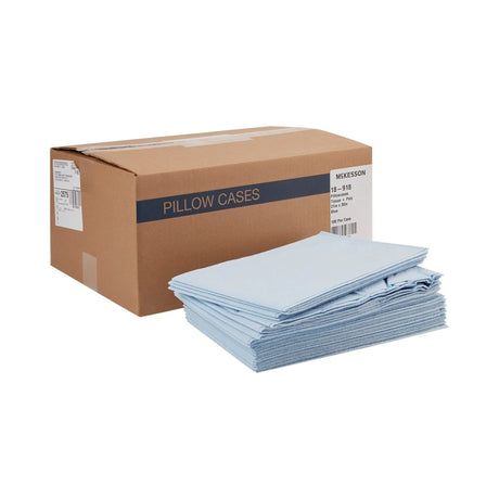 McKesson Blue Tissue/Poly Disposable Pillowcase, 21 x 30 Inch McKesson