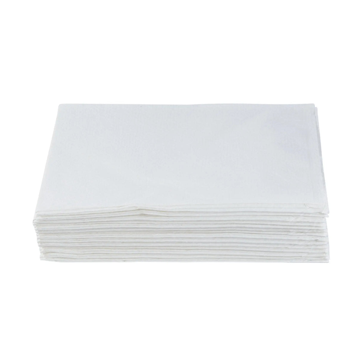 McKesson White Tissue/Poly Pillowcase, 21 x 30 Inch McKesson