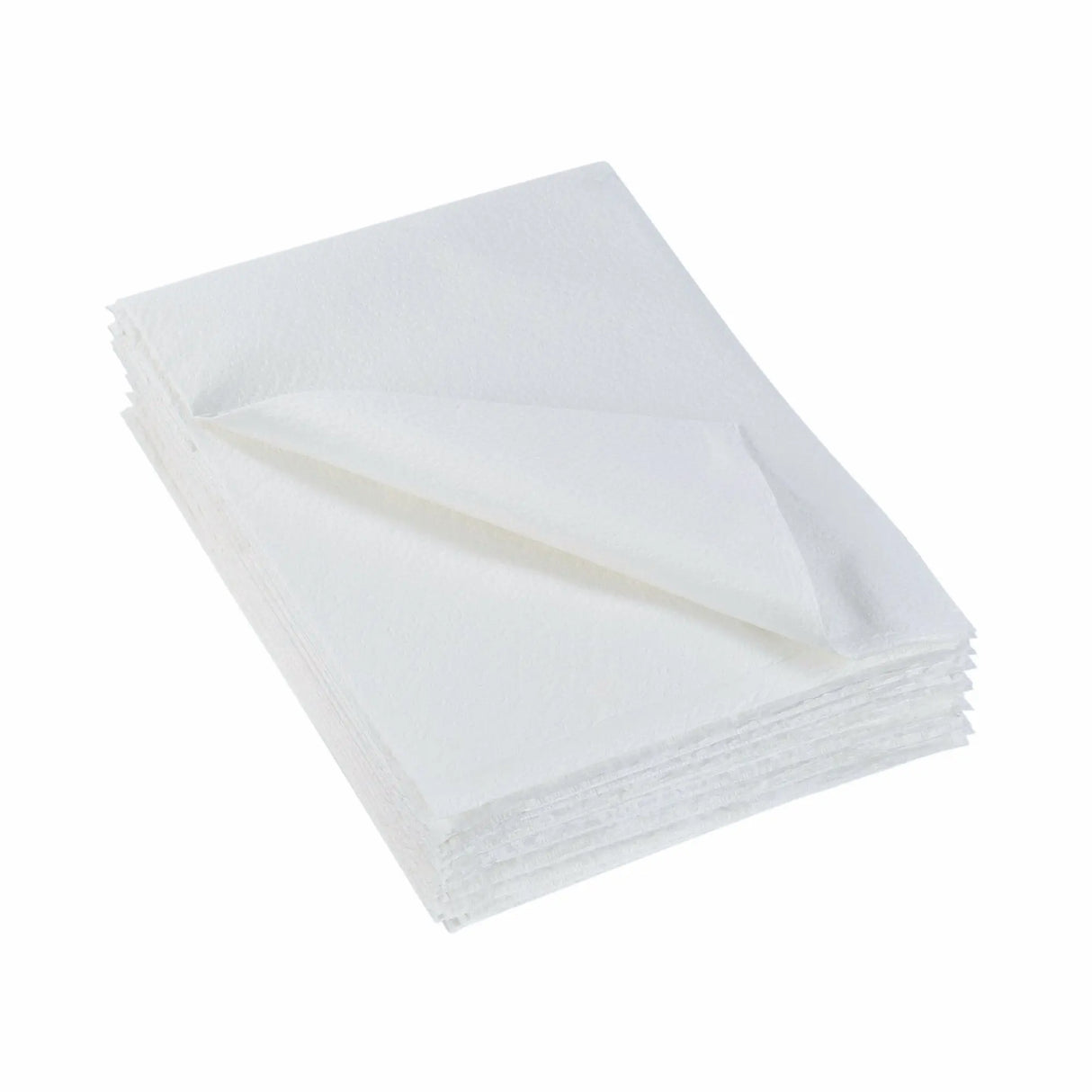 McKesson White Tissue/Poly Pillowcase, 21 x 30 Inch McKesson