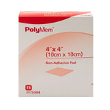 PolyMem® Nonadhesive without Border Foam Dressing, 3 x 3 Inch PolyMem®