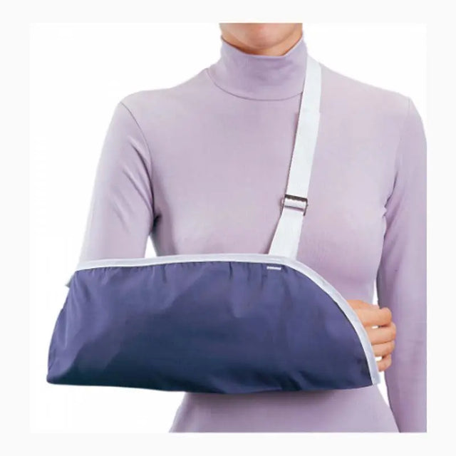 ProCare® Clinic Unisex Blue Cotton / Polyester Arm Sling, Extra Large Procare® Clinic