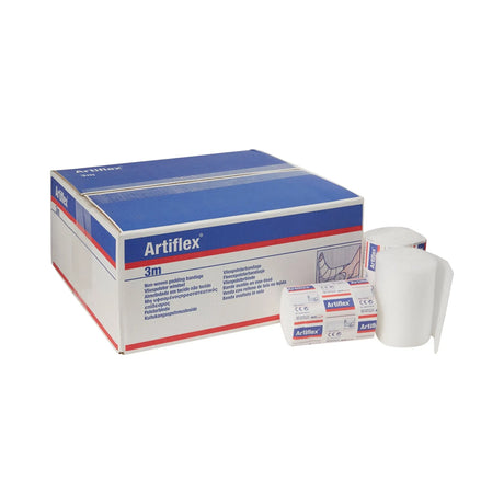 Artiflex® White Polyester / Polypropylene / Polyethylene Undercast Padding Bandage, 10 Centimeter x 3 Meter Artiflex®