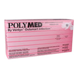 Polymed® Latex Exam Glove, Medium, Ivory Polymed®