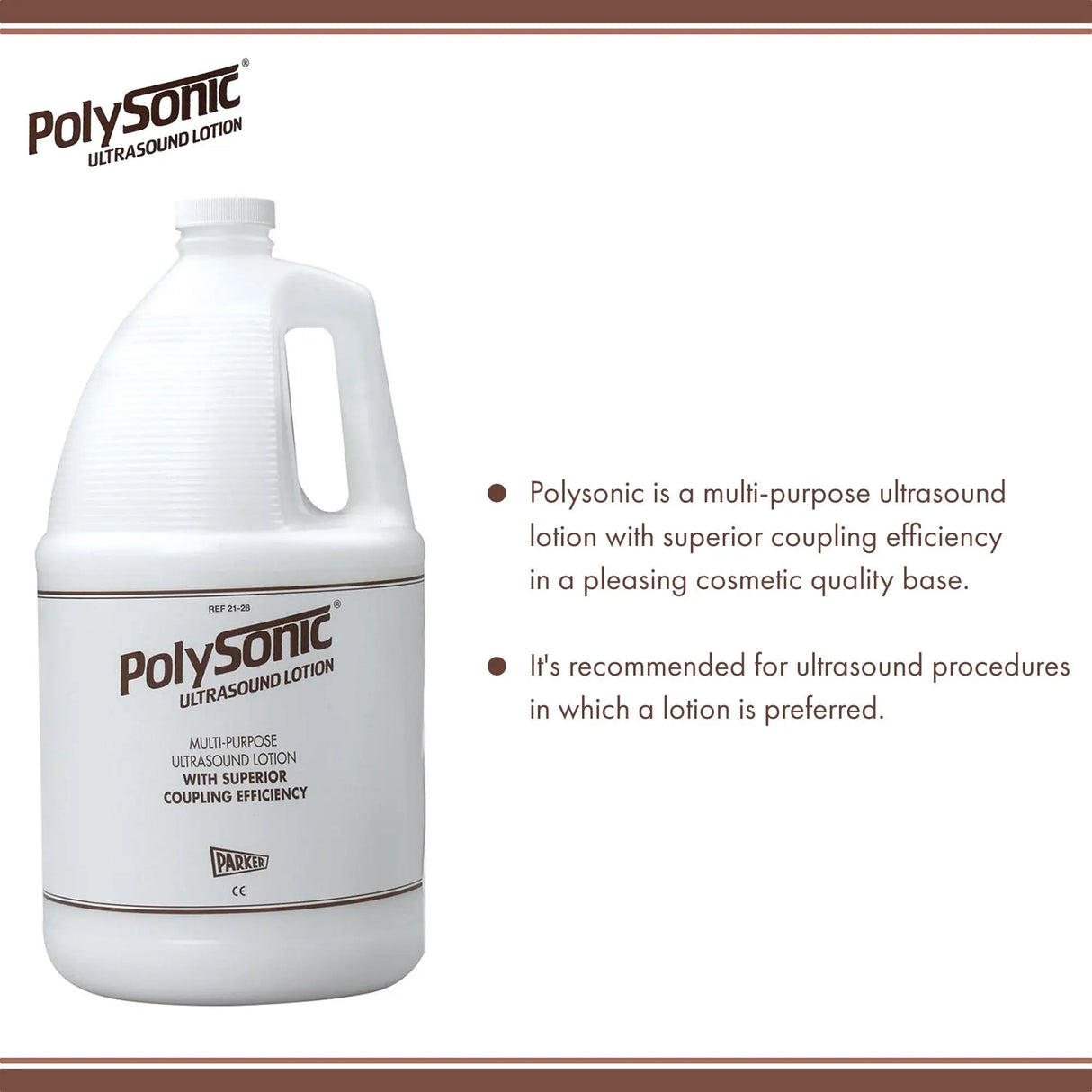 Polysonic® Ultrasound Lotion Polysonic®