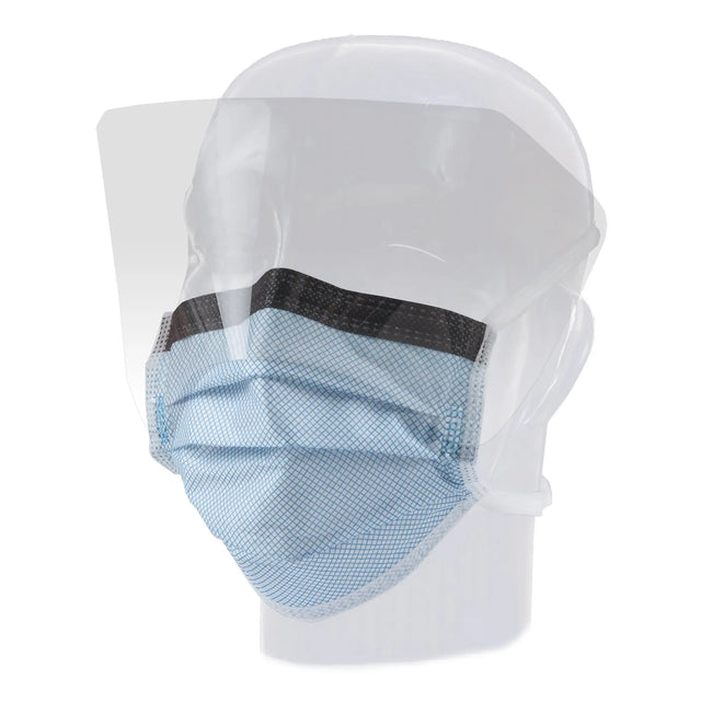 Precept® Fluidgard® Level 3 Surgical Mask with Eye Shield Precept® FluidGard® 160