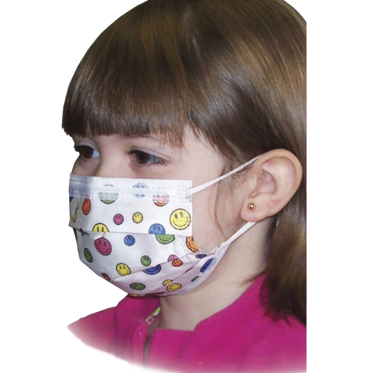 Precept® Medical Products Pediatric Procedure Mask, Happy Face Print Precept®