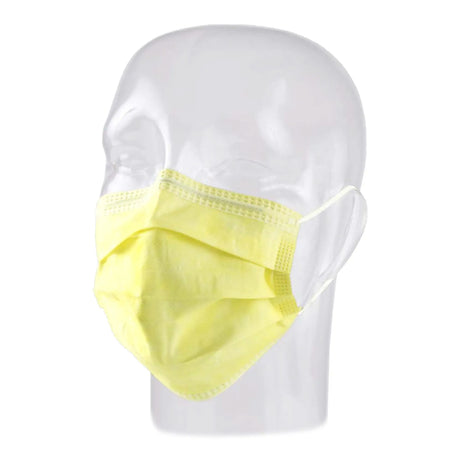 Precept® Medical Products Pleated Procedure Mask, Yellow Precept®