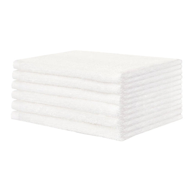 Premium White Washcloth, 12 x 12¾ Inch Premium