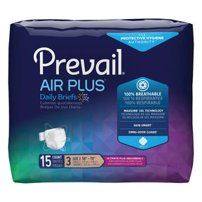 Prevail® Air Plus™ Daily Briefs, Size 3 Prevail® Air Plus™