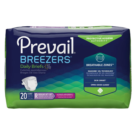 Prevail® Breezers® Ultimate Incontinence Brief, Regular Prevail® Breezers®