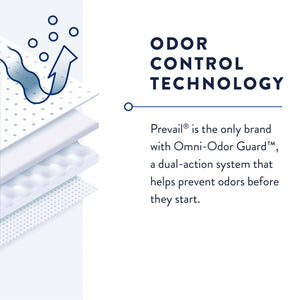 Prevail® Daily Pant Liners Moderate Absorbency Bladder Control Pad, 28-Inch Length - getMovility