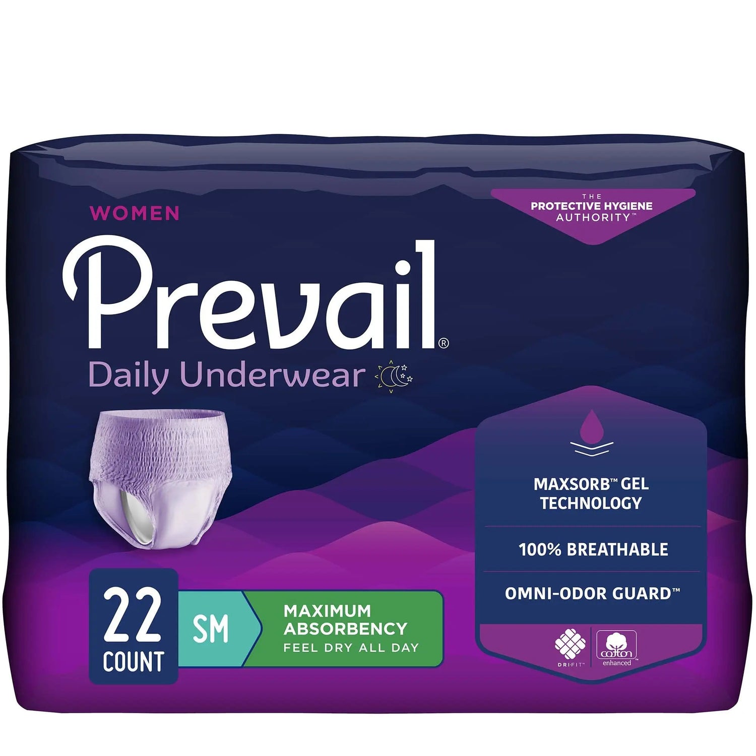 Prevail® Daily Underwear Maximum Absorbent Underwear, Small Prevail® Daily Underwear