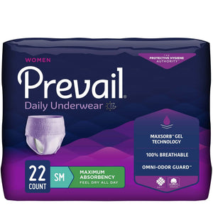 Prevail® Daily Underwear Maximum Absorbent Underwear, Small Prevail® Daily Underwear