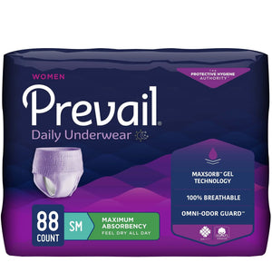 Prevail® Daily Underwear Maximum Absorbent Underwear, Small Prevail® Daily Underwear
