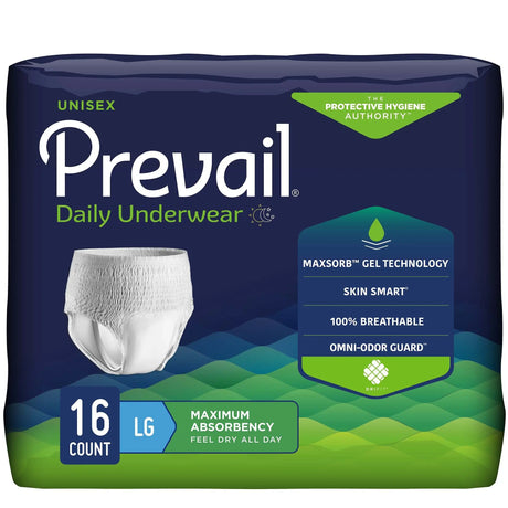 Prevail® Maximum Absorbent Underwear, Large Prevail®