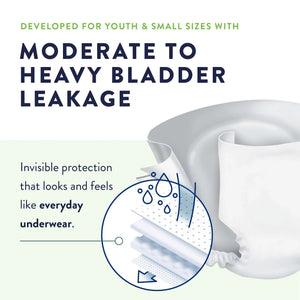 Prevail® Maximum Incontinence Brief, Extra Small (Youth) Prevail®
