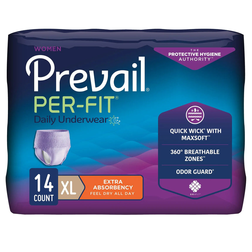 Prevail® Per-Fit® Women Extra Absorbent Underwear, Extra Large Prevail® Per-Fit® Women