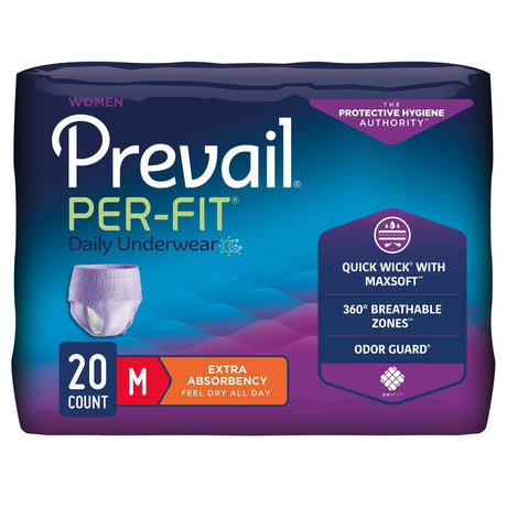 Prevail® Per-Fit® Women Extra Absorbent Underwear, Medium Prevail® Per-Fit® Women