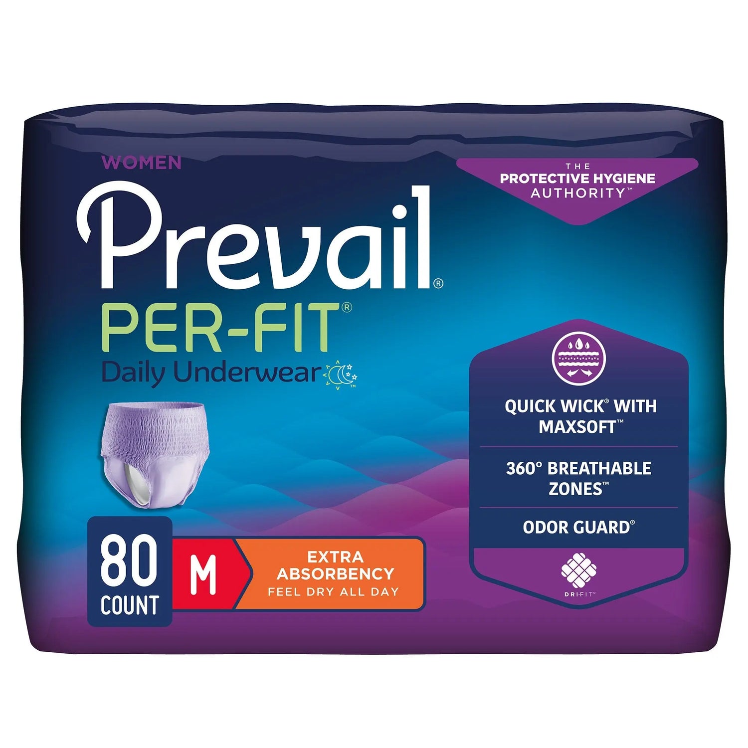 Prevail® Per-Fit® Women Extra Absorbent Underwear, Medium Prevail® Per-Fit® Women