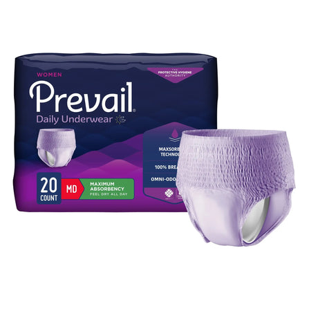 Prevail® for Women Daily Maximum Absorbent Underwear, Medium Prevail® For Women Daily Underwear