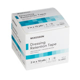 McKesson Nonwoven Fabric / Printed Release Paper Dressing Retention Tape, 2 Inch x 10 Yard, White McKesson