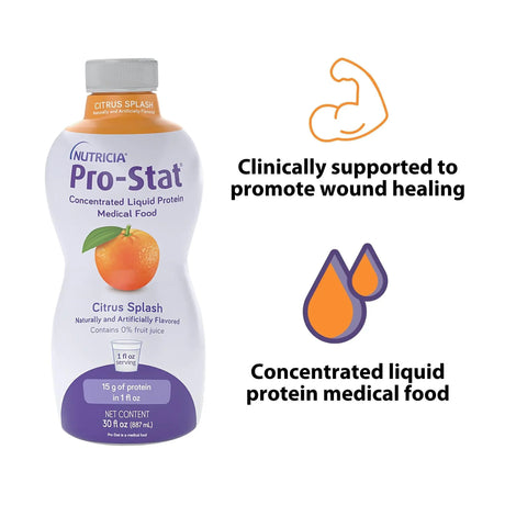 Pro-Stat® Sugar-Free Citrus Splash Complete Liquid Protein, 30-ounce bottle Pro-Stat®