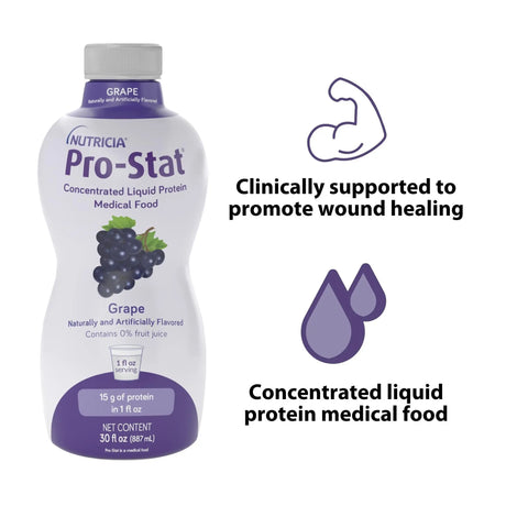 Pro-Stat® Sugar-Free Grape Complete Liquid Protein, 30-ounce Bottle Pro-Stat®