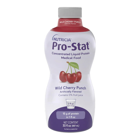 Pro-Stat® Sugar-Free Wild Cherry Punch Concentrated Liquid Protein Medical Food, 30-ounce bottle Pro-Stat®