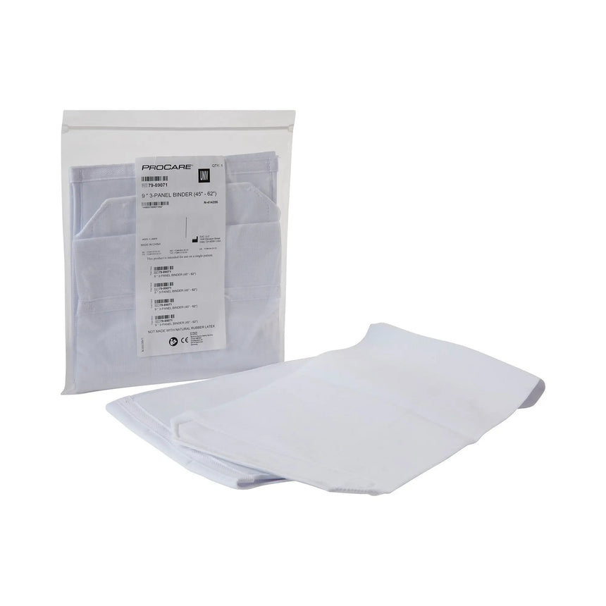 ProCare® 3-Panel Abdominal Support, One Size Fits 45 - 62 Inch Waists, 9-Inch Height - getMovility