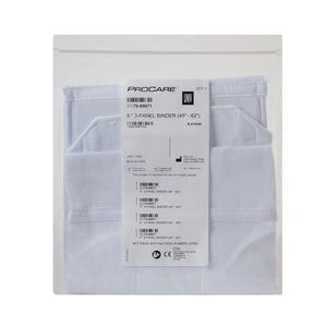 ProCare® 3-Panel Abdominal Support, One Size Fits 45 - 62 Inch Waists, 9-Inch Height - getMovility