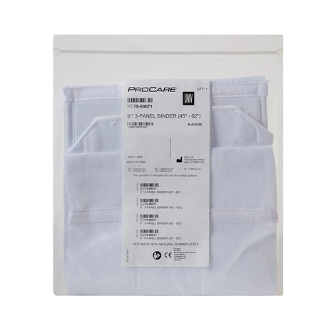 ProCare® 3-Panel Abdominal Support, One Size Fits 45 - 62 Inch Waists, 9-Inch Height - getMovility