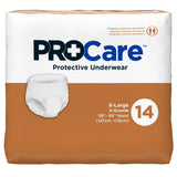 ProCare™ Moderate to Maximum Absorbent Underwear, Extra Large ProCare™