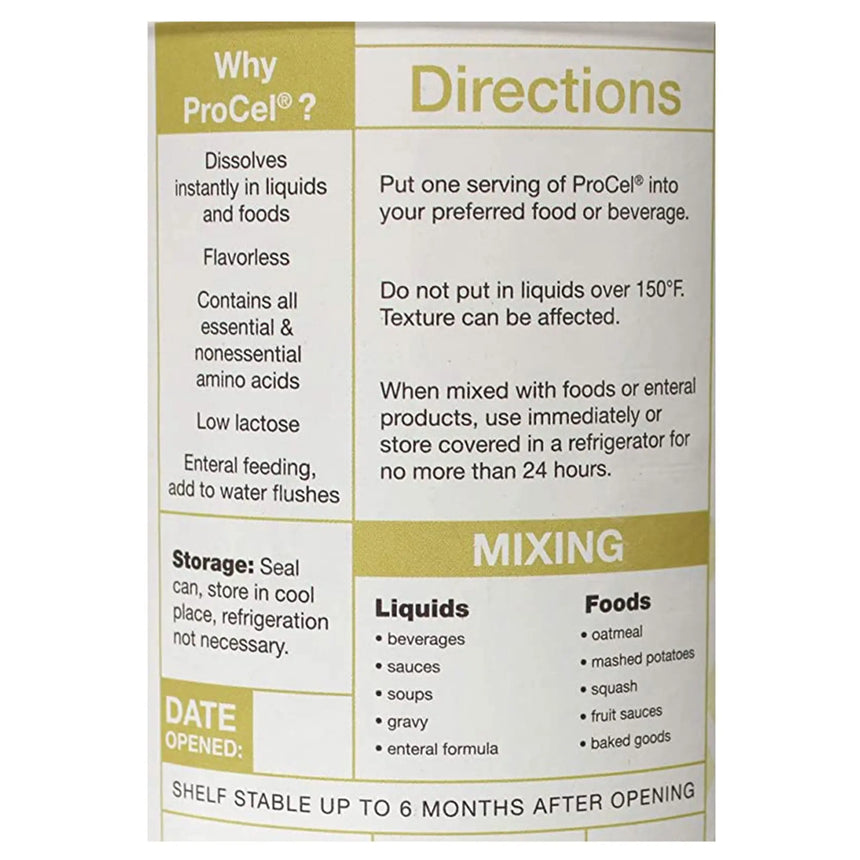 ProCel® Whey Protein Powder, 10-ounce Can ProCel®