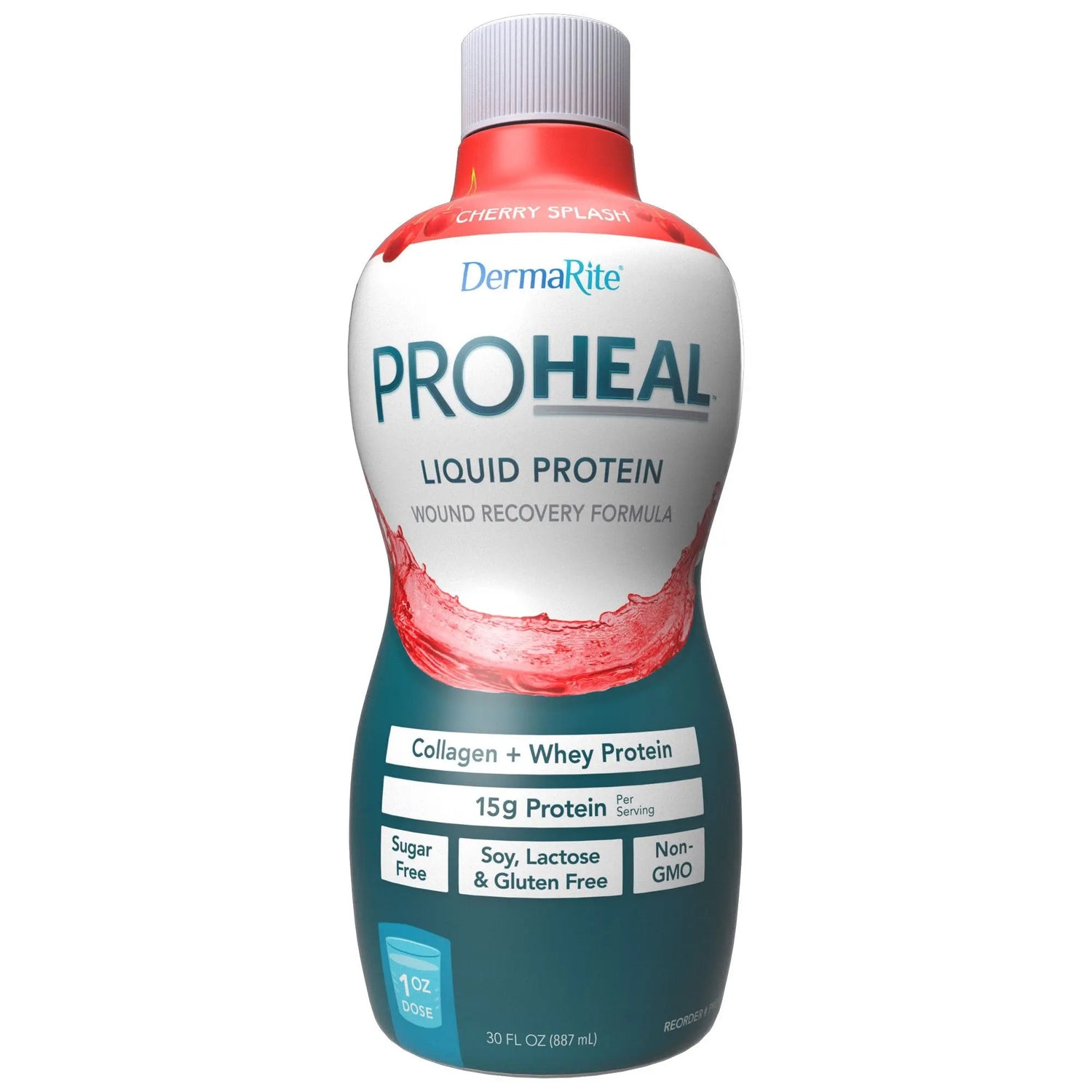 ProHeal™ Cherry Splash Liquid Protein Wound Recovery Formula, 30-ounce bottle ProHeal™