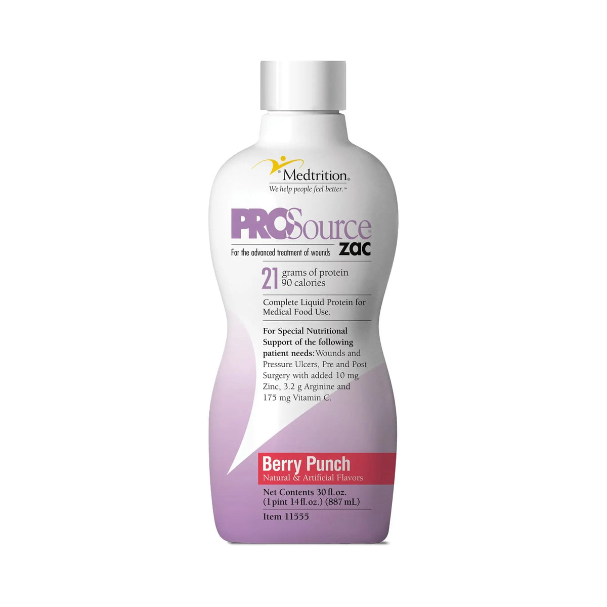 Oral Supplement ProSource ZAC™ Berry Punch Fl... | getMovility