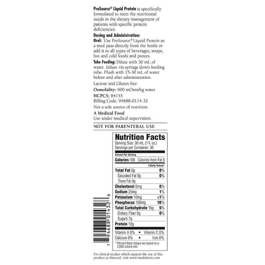 ProSource™ Collagen and Whey Protein Formula, 30-ounce Bottle ProSource®