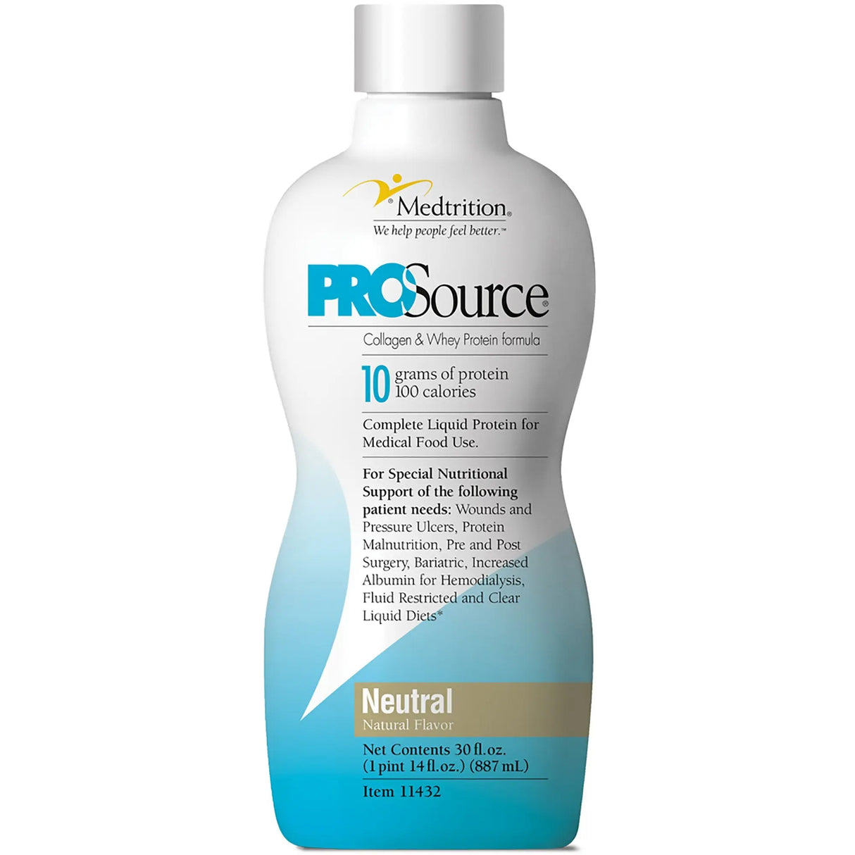 ProSource™ Collagen and Whey Protein Formula, 30-ounce Bottle ProSource®