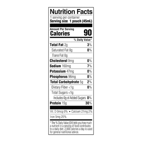 ProSource® TF Free Tube Feeding Formula, 1.5-ounce Pouch ProSource® TF Free