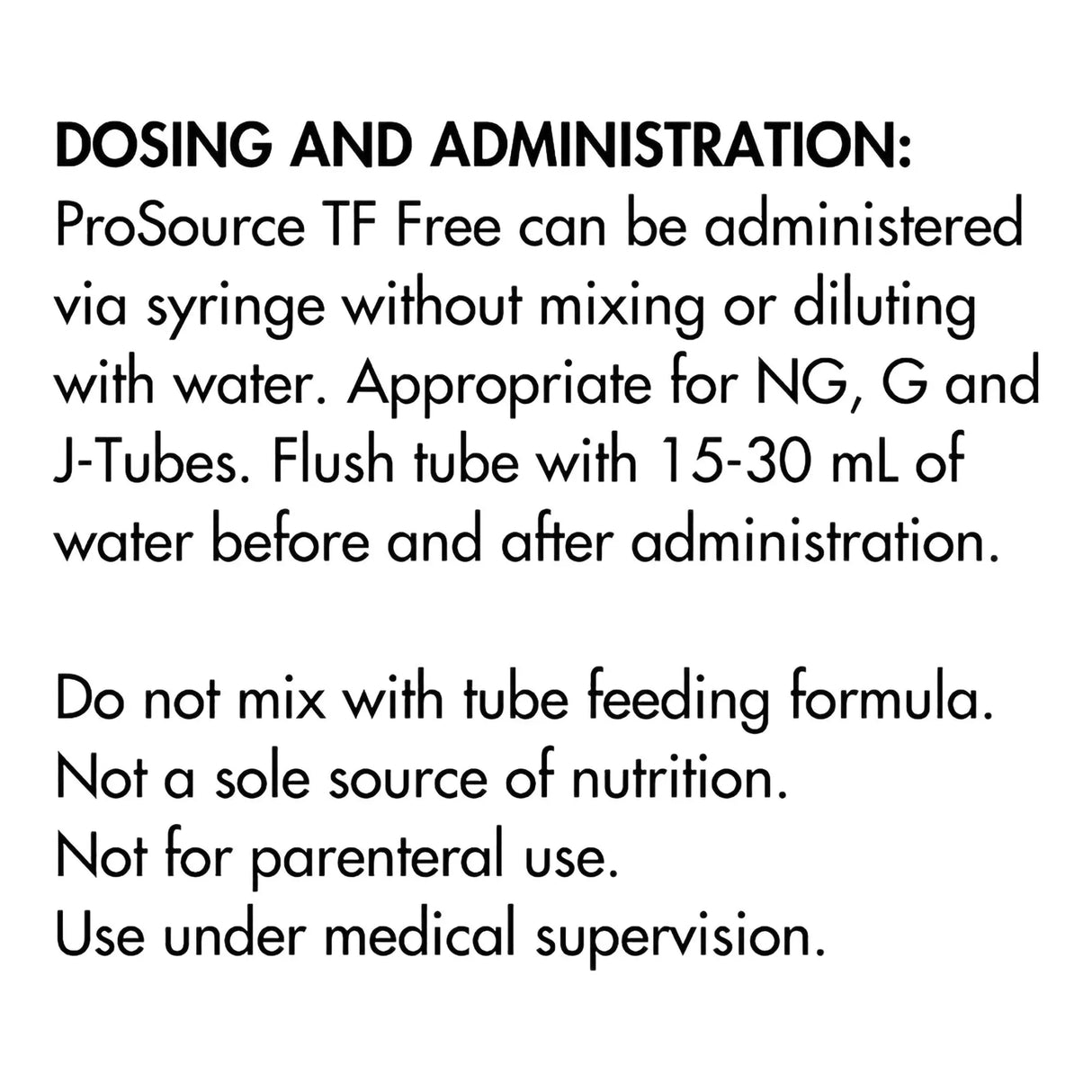 ProSource® TF Free Tube Feeding Formula, 1.5-ounce Pouch ProSource® TF Free