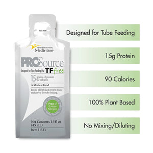 ProSource® TF Free Tube Feeding Formula, 1.5-ounce Pouch ProSource® TF Free