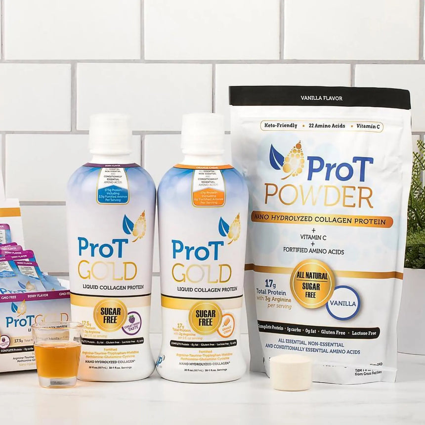 ProT Gold Berry Liquid Protein, 30-ounce bottle ProT Gold