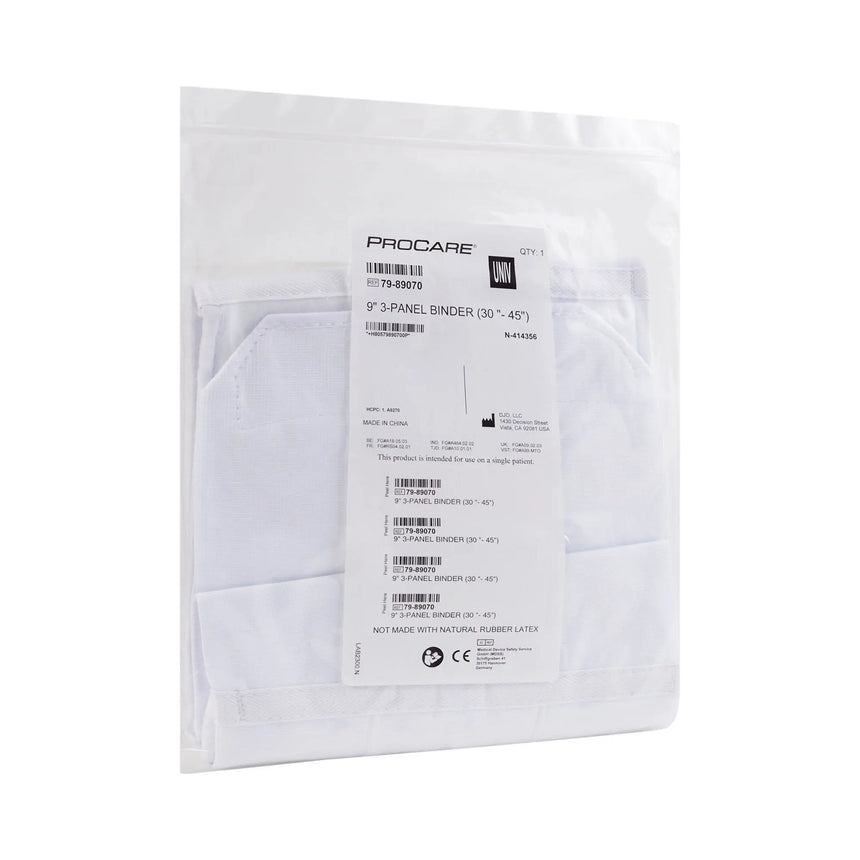 Procare® 3-Panel Abdominal Support, One Size Fits Most, 9-Inch Height - getMovility