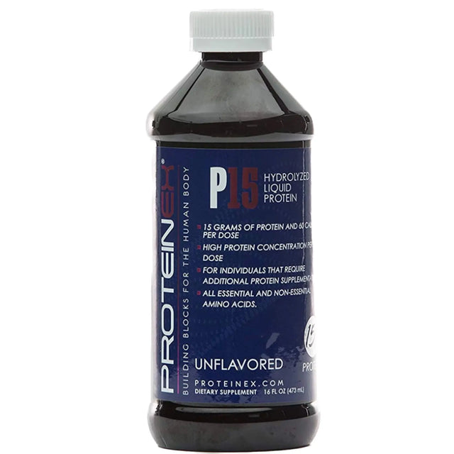 Proteinex® P15 Hydrolyzed Liquid Protein, 16-ounce bottle Proteinex® P15