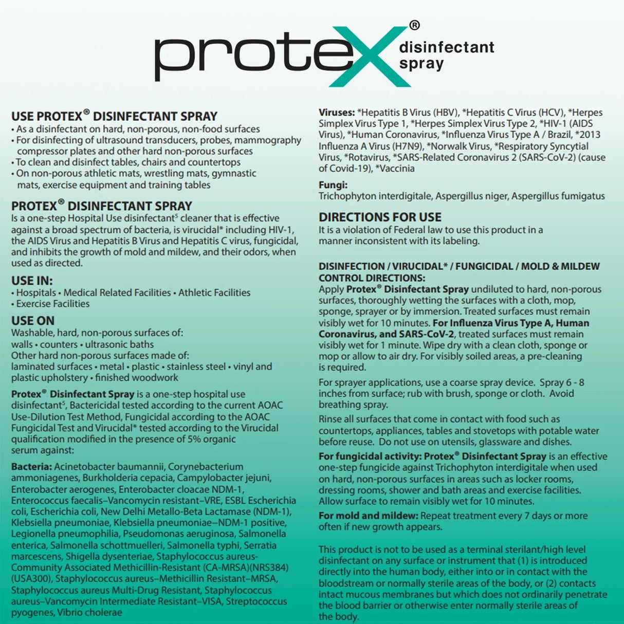 Protex™ Surface Disinfectant Cleaner Protex™