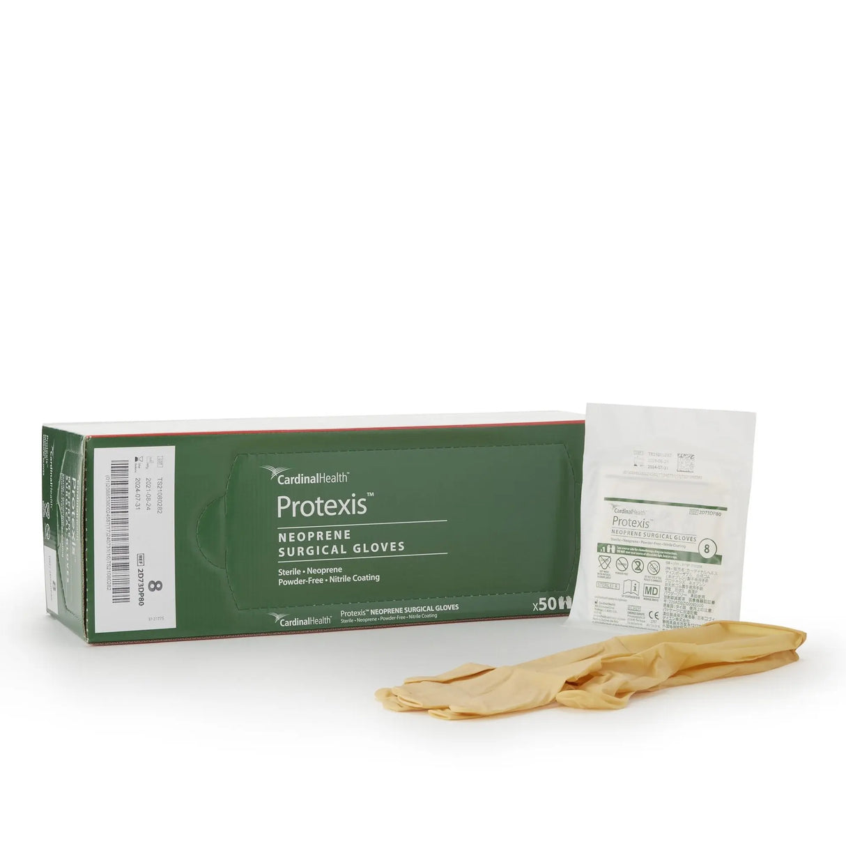 Protexis™ Polychloroprene Surgical Glove, Size 8, Ivory Protexis™ (formerly Duraprene™ Plus )