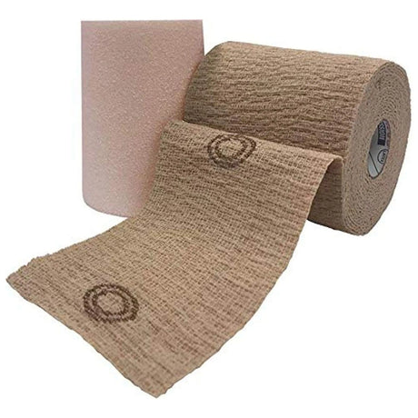 CoFlex® TLC Calamine with Indicators Self-adherent / Pull On Closure 2 Layer Compression Bandage System - getMovility