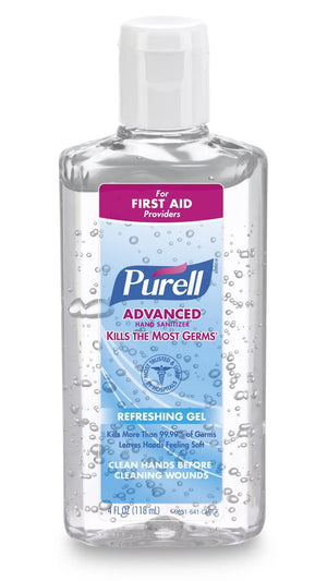 Purell Advanced Hand Sanitizer 70% Ethyl Alcohol Gel, Bottle, 4 oz, Fruit Scent Purell® Advanced