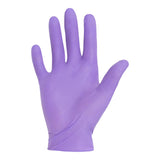 Purple Nitrile-Xtra™ Nitrile Extended Cuff Length Exam Glove, Medium Purple Nitrile-Xtra™